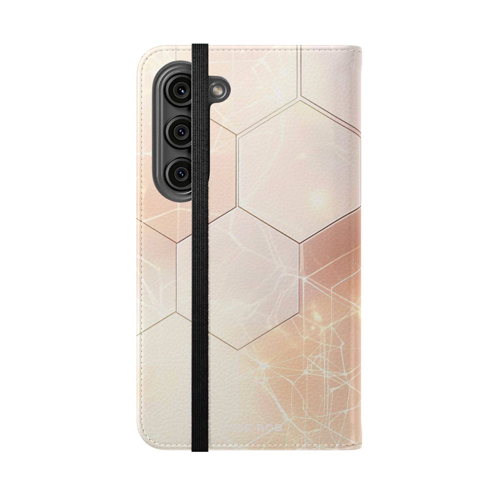 Hexagon Glow - Samsung S23 Case - Wallet