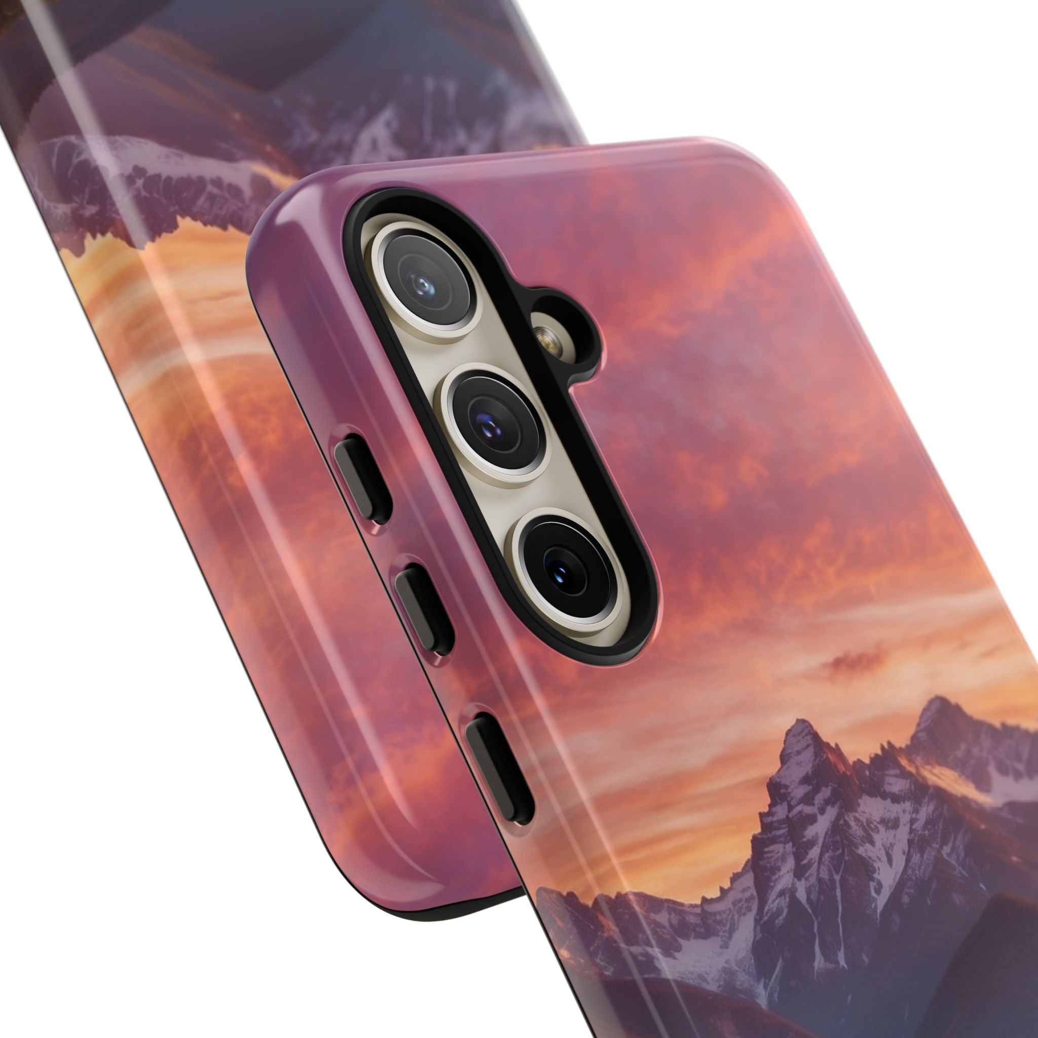 Snowcap Bloom Samsung S24 Plus Case - Tough