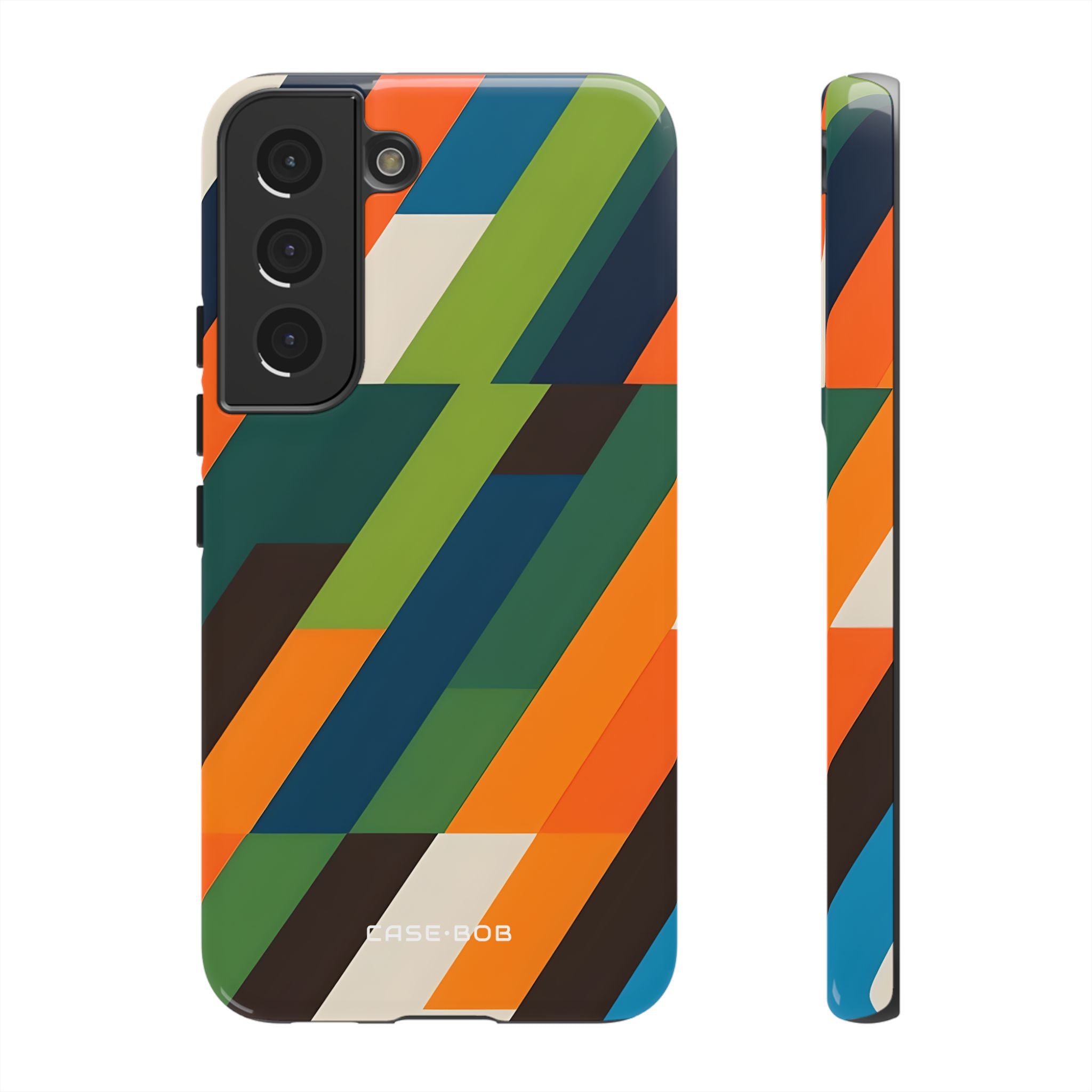 Diagonal Blaze Samsung S22 Case - Tough