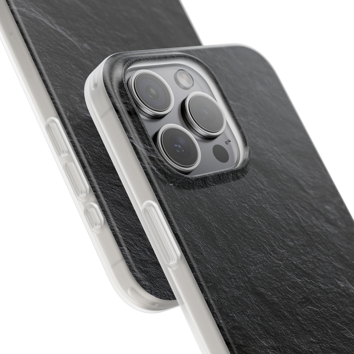 Obsidian Slate · Lite Phone Case for iPhone ·  Black