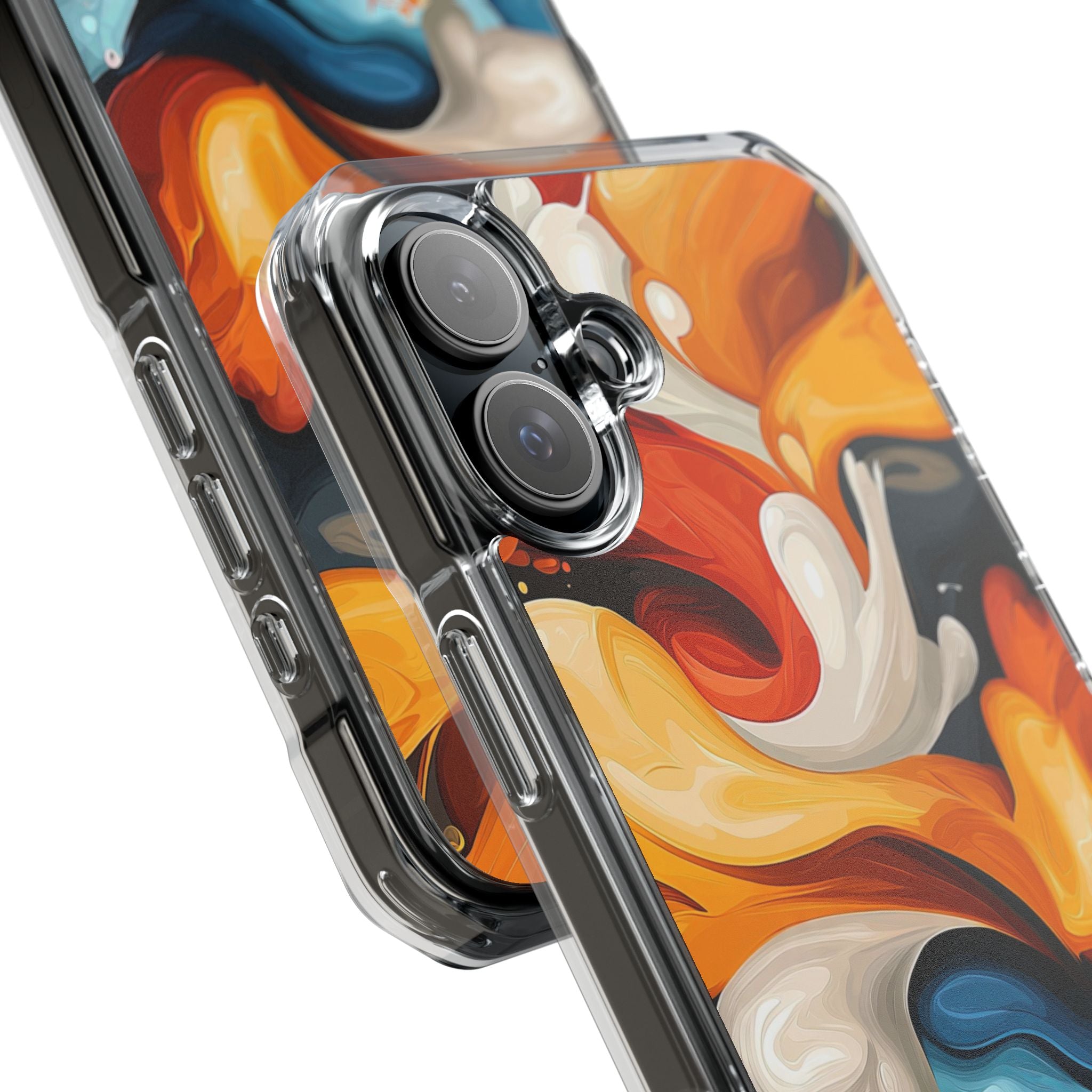 Crimson Ribbon iPhone 16 Plus Cover - Impact