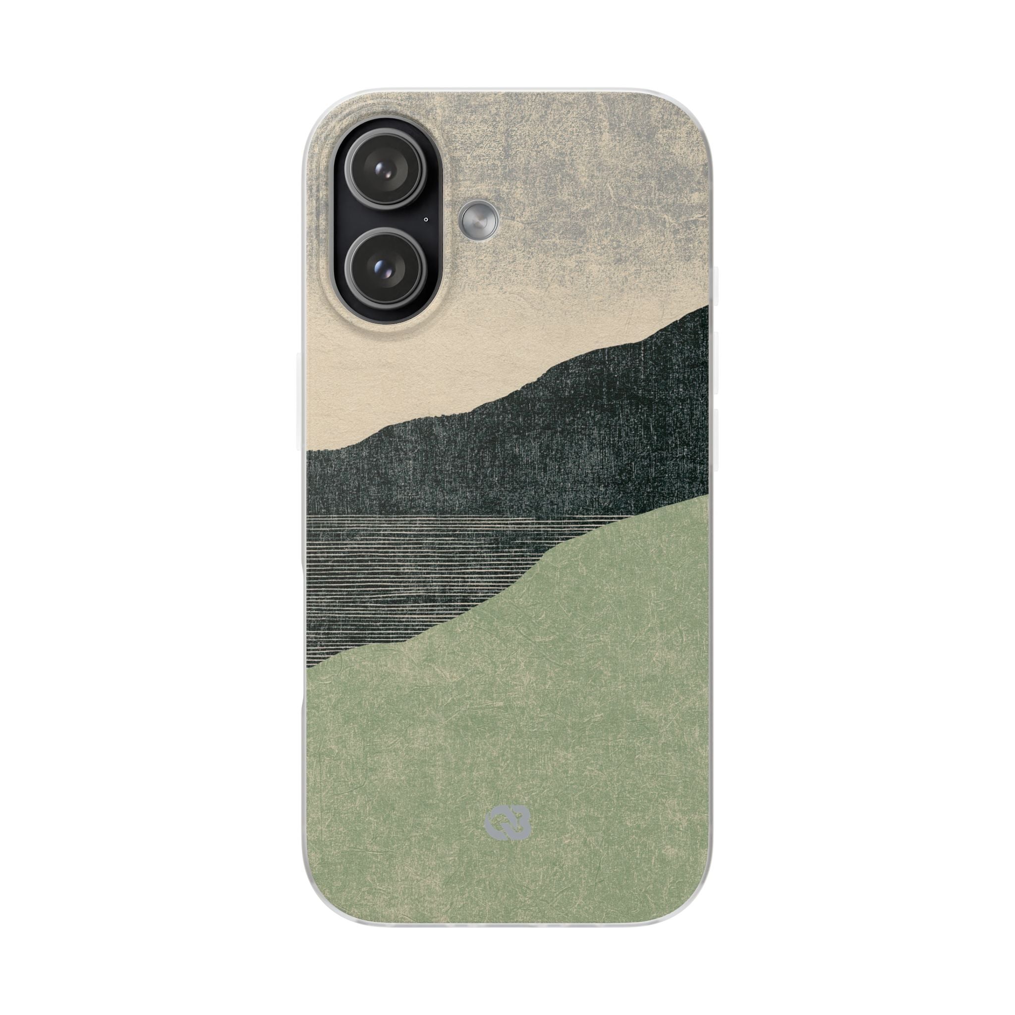 Green Lite Phone Case for iPhone - Moss Ridge Grain