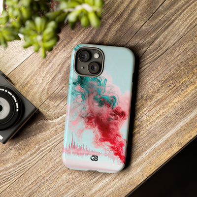 Sonic Bloom · Tough Phone Case for iPhone · Red