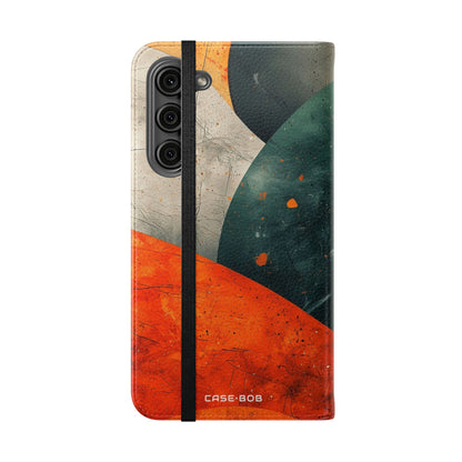 Sweeping Ember Bands - Samsung S23+ Case - Wallet