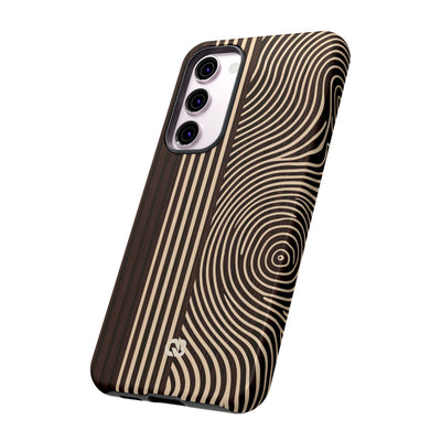Brown Tough Phone Case for Samsung - Espresso Sand Ridge