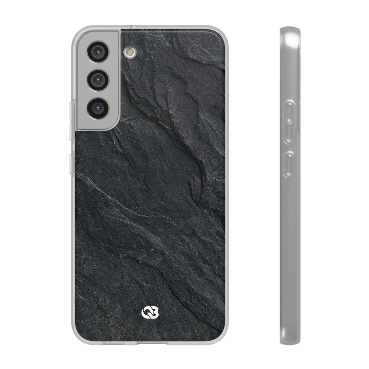 Dark Slate Strata · Lite Phone Case for Samsung · Black