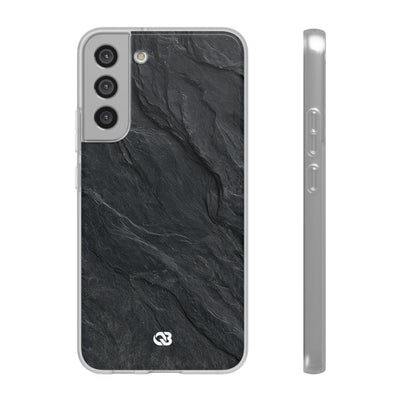 Dark Slate Strata · Lite Phone Case for Samsung · Black