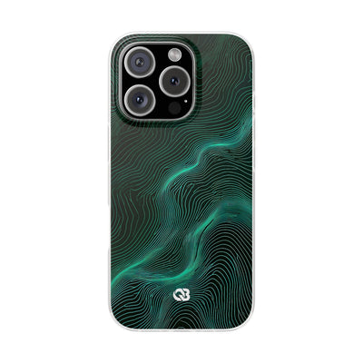 Emerald Topo Ridge · Lite Phone Case for iPhone ·  Green
