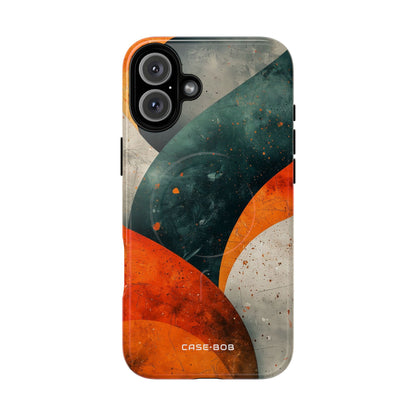 Crimson Wave iPhone 16 Plus Skal - Tough+