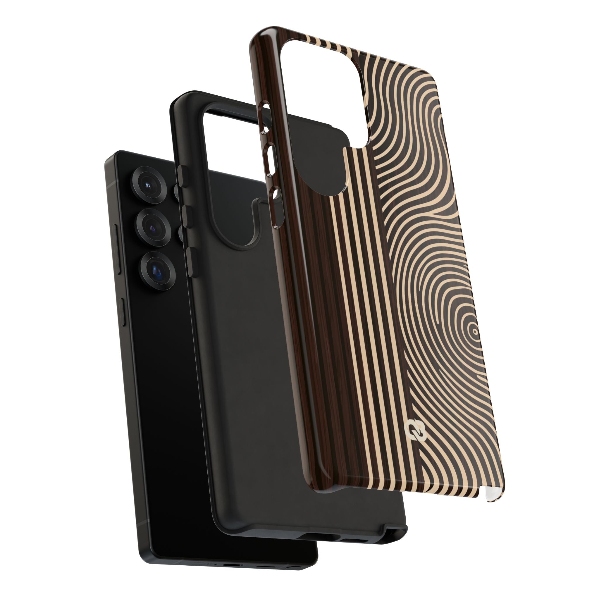 Brown Tough Phone Case for Samsung - Espresso Sand Ridge