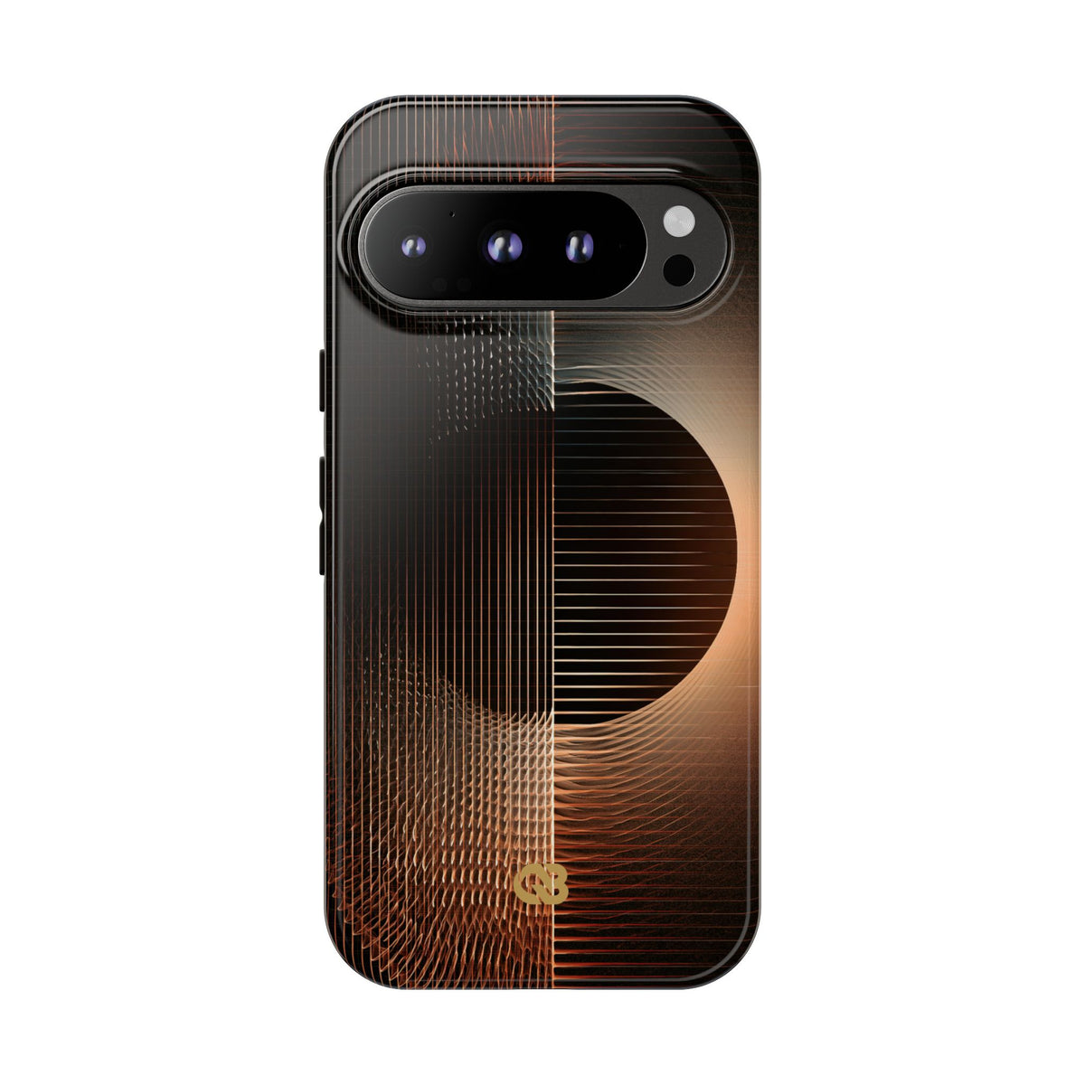 Amber Meridian · Tough Phone Case for Pixel ·  Black