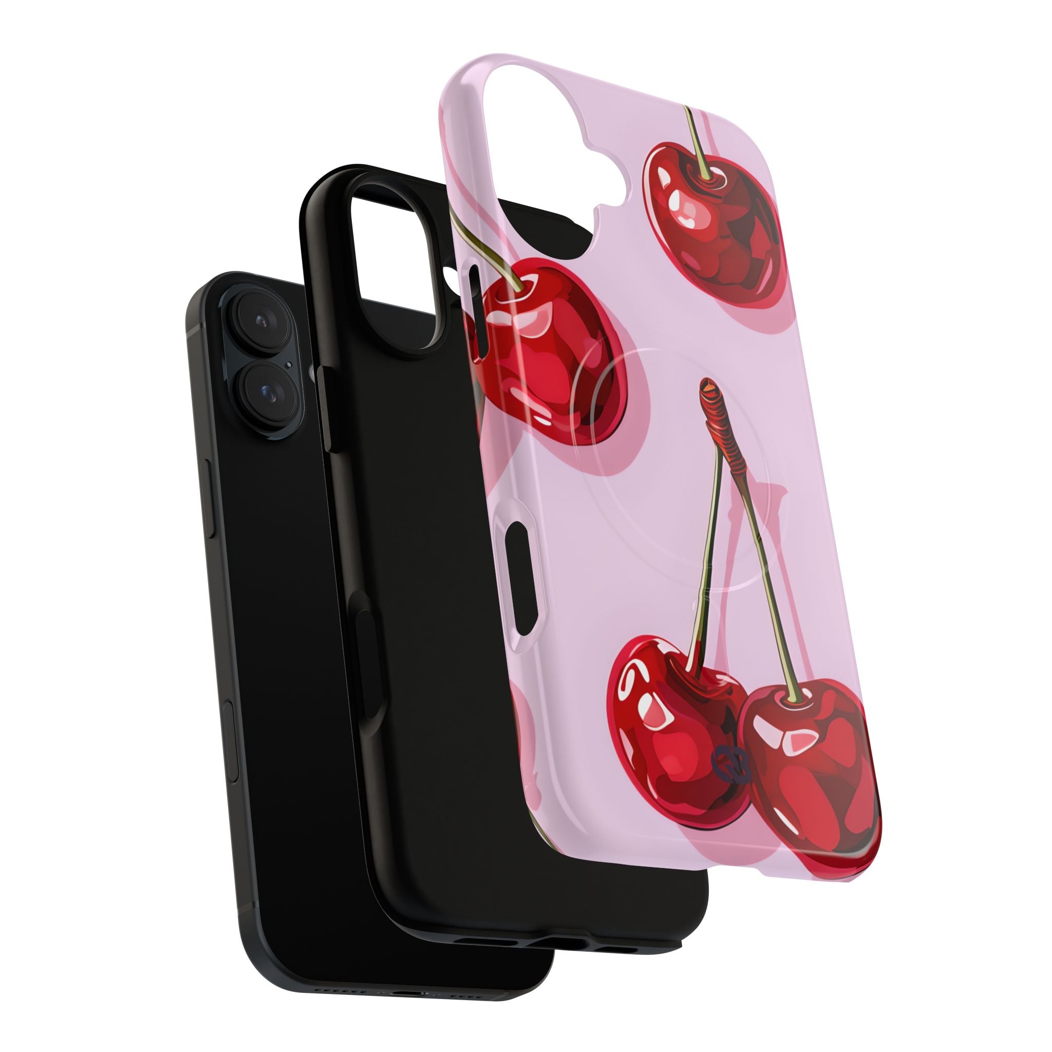Ruby Gloss Cherry · Tough+ Handyhülle für iPhone · Magsafe