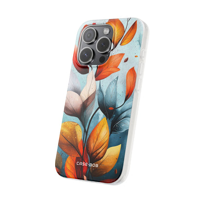 Crimson Veins iPhone 15 Pro Skal - Mjukt