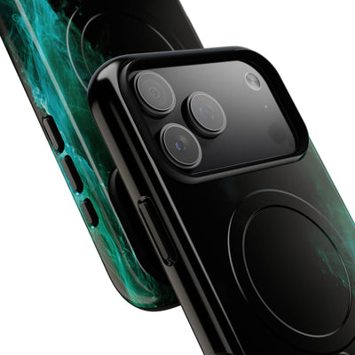Luminous Plume · Tough 2.0 Magnetic Phone Case for iPhone · Teal