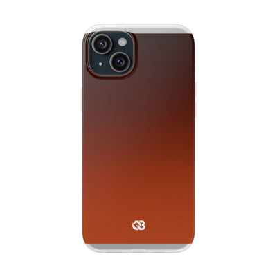 Burnt Amber Spectrum · Lite Phone Case for iPhone ·  Orange