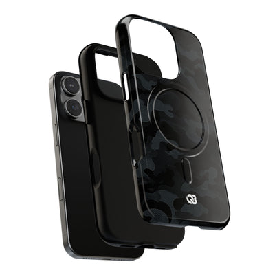Blackout Urban Camo · Tough 2.0 Magnetic Phone Case for iPhone · Black