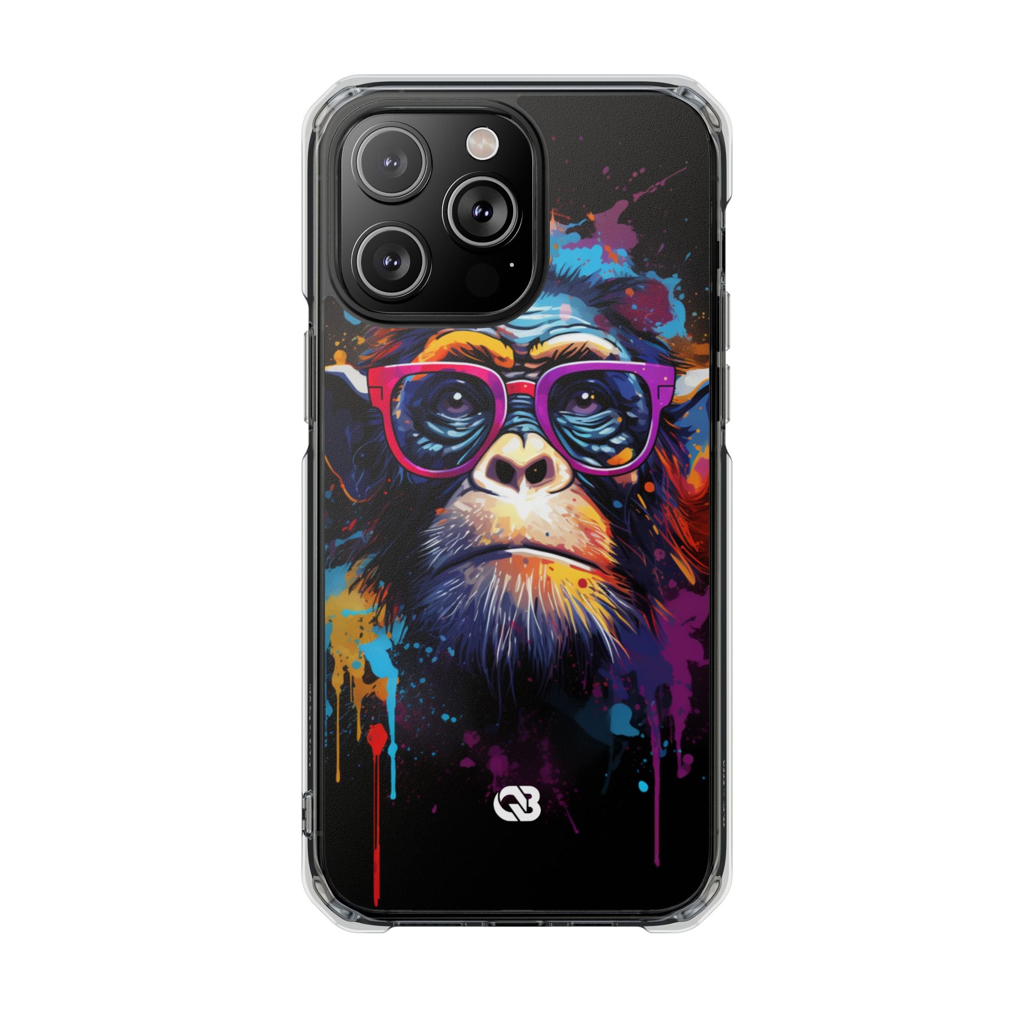 Neon Splatter Primate · Impact Magsafe