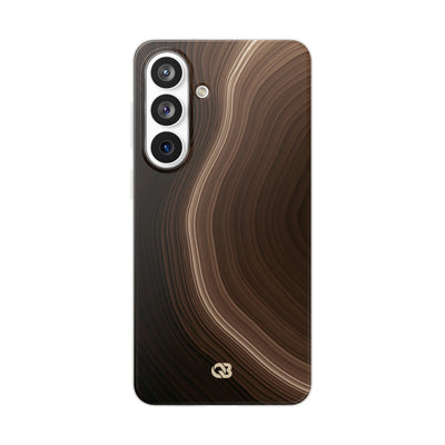 Brown Lite Phone Case for Samsung - Bronzed Canyon Relief