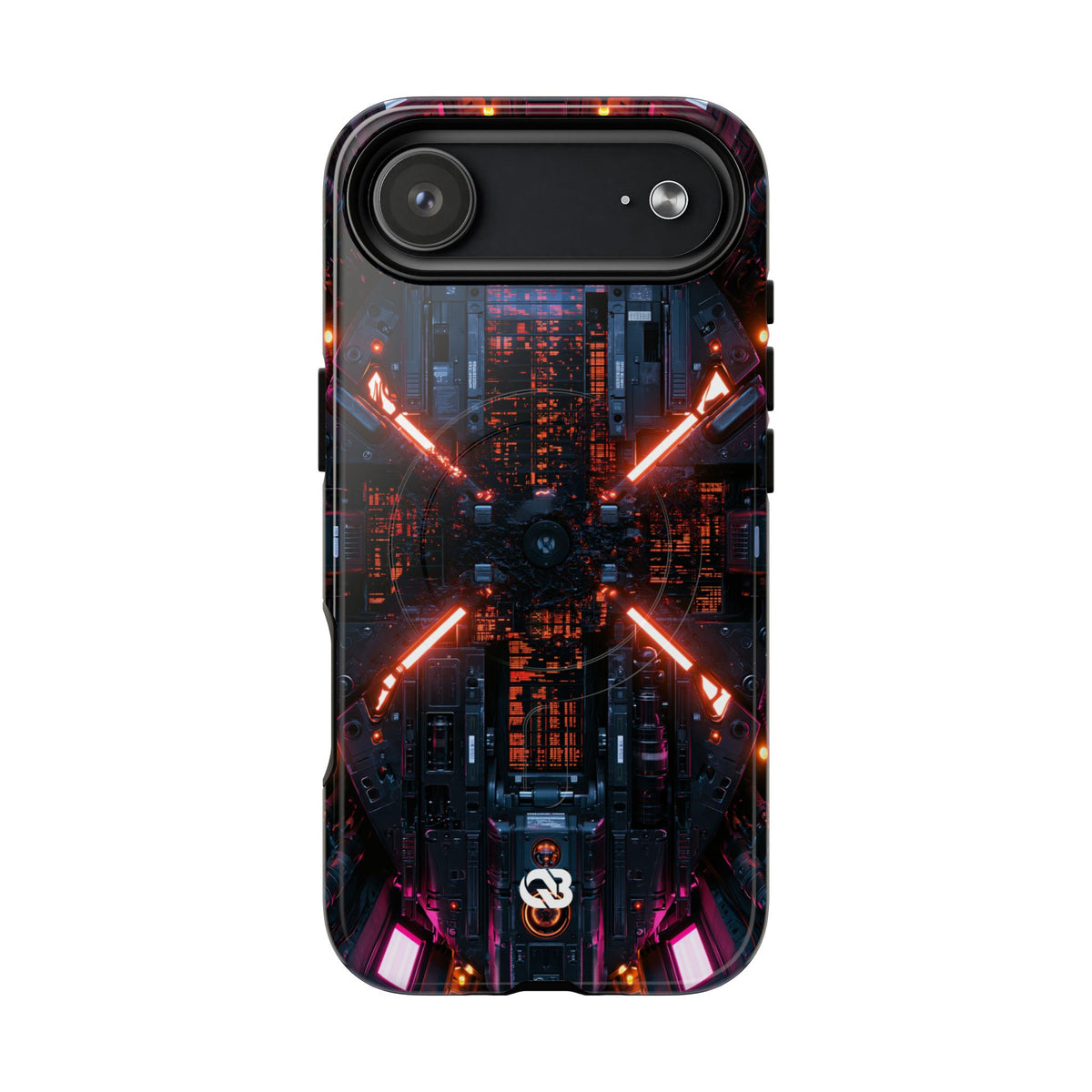 Cybernetic Reactor Core · Tough 2.0 Magnetic Phone Case for iPhone · Black