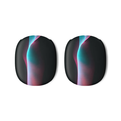 Neon Pixel Flow · Hard Case for AirPods Max · Black