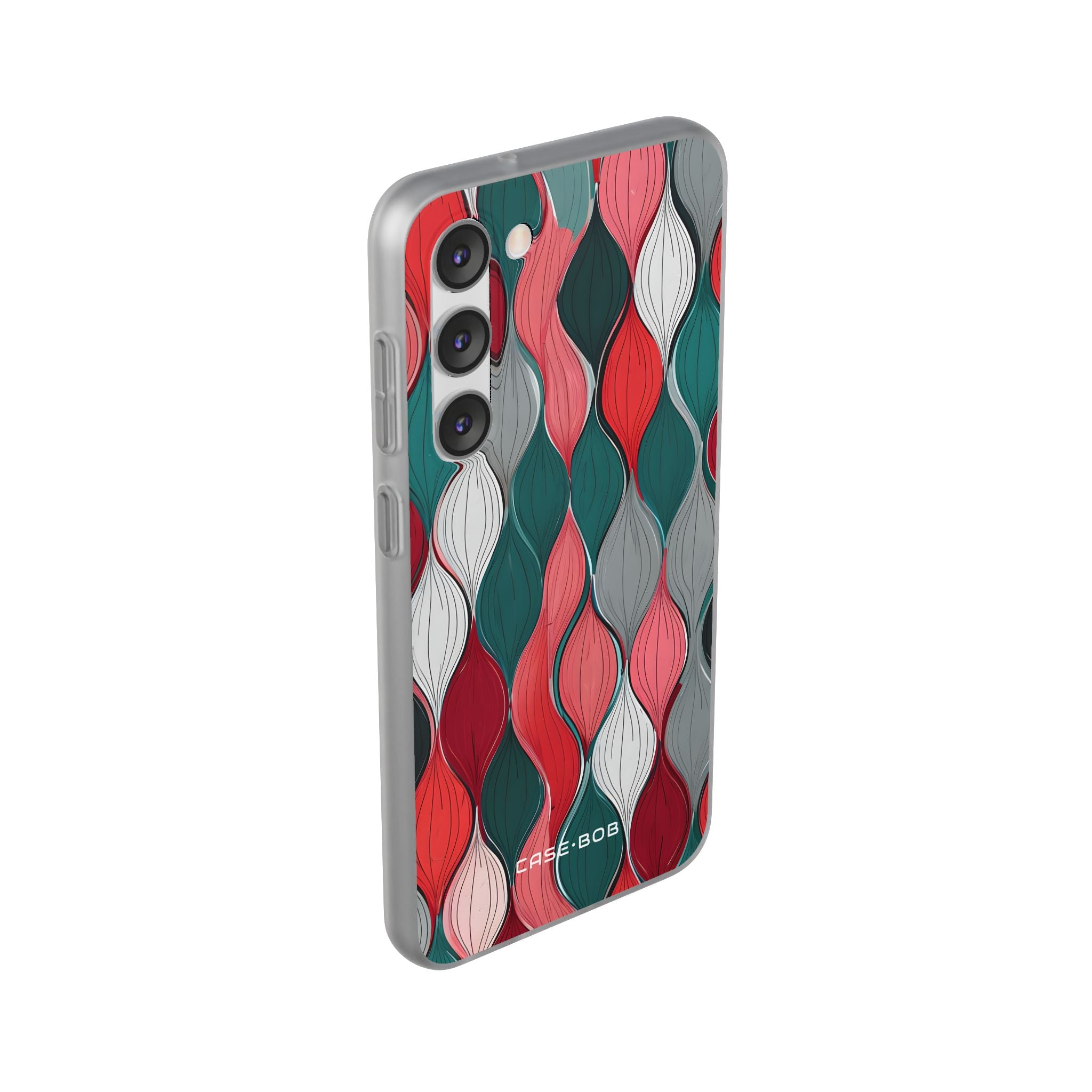 Blattkaskade Teal Samsung S23 Plus Case - Soft