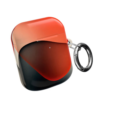 Translucent Crimson Form · Hard Case for AirPods & AirPods Pro · Red