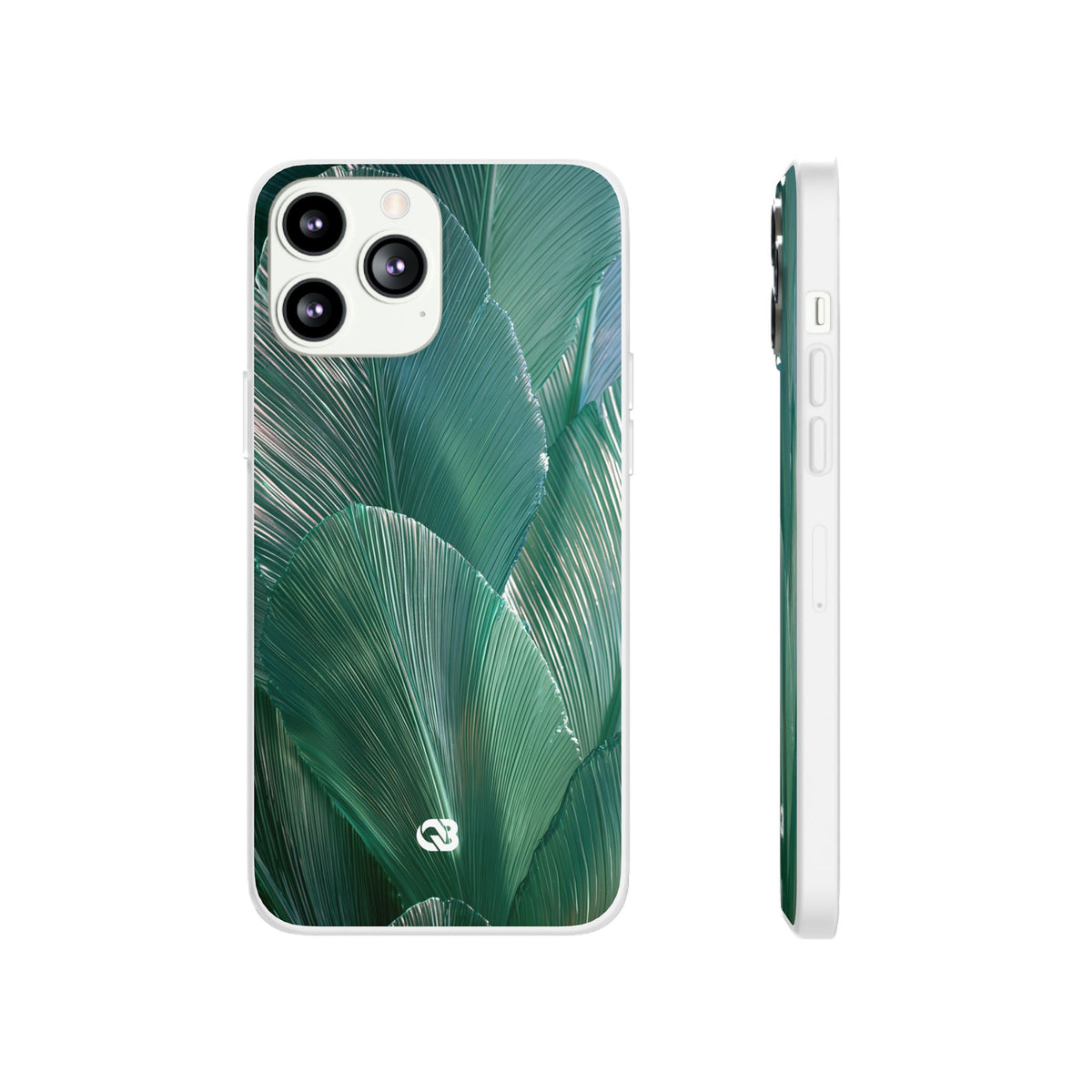 Translucent Fan Palm · Lite Phone Case for iPhone ·  Teal