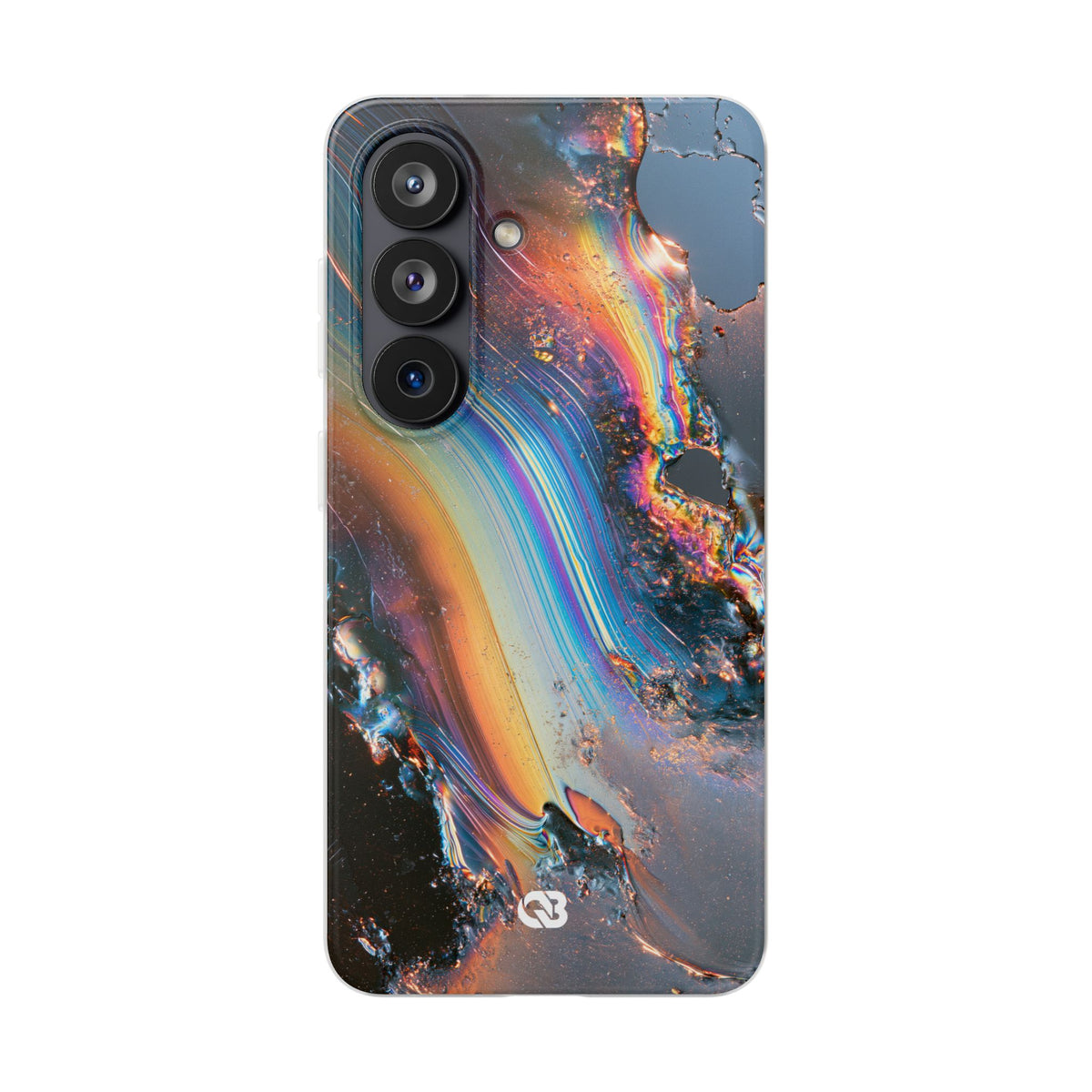 Prismatic Aura Flow · Lite Phone Case for Samsung · Blue