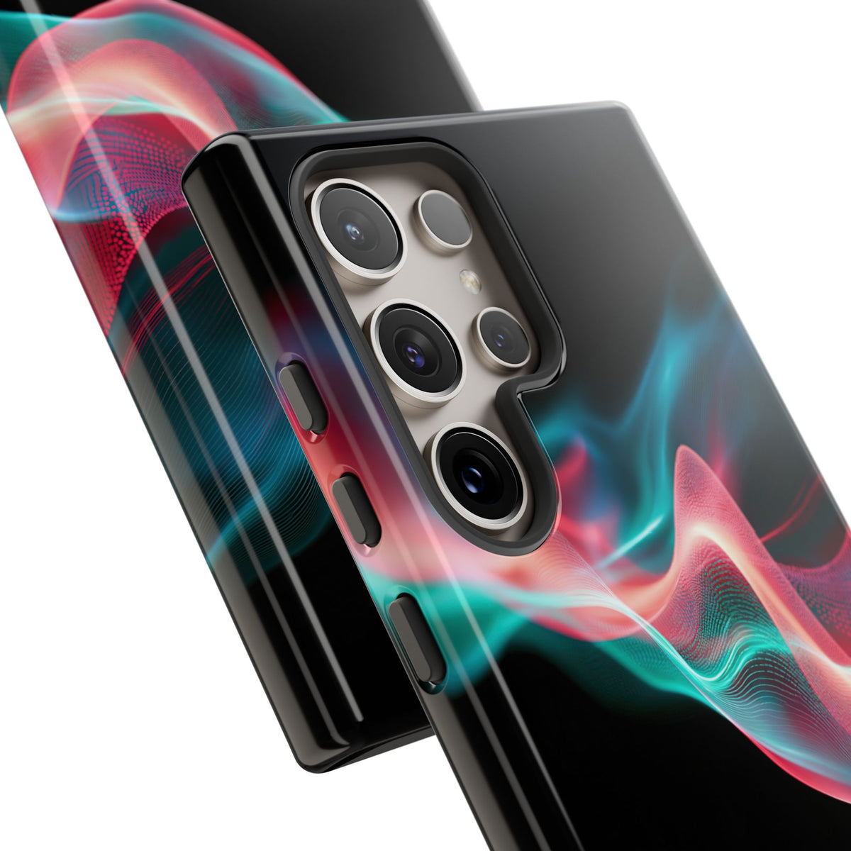 Digital Frequency · Tough Phone Case for Samsung · Black