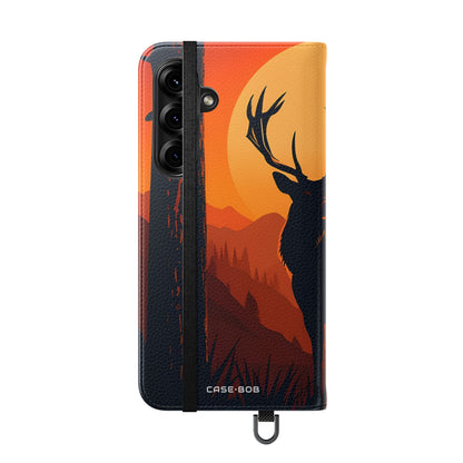 Stag Sunset - Samsung S25+ Case - Lompakko