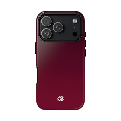 Bordeaux Spectrum · Tough Phone Case for iPhone · Red