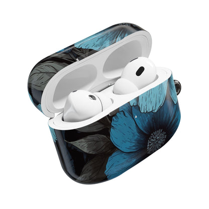 Blue Petal Bloom - AirPods Case