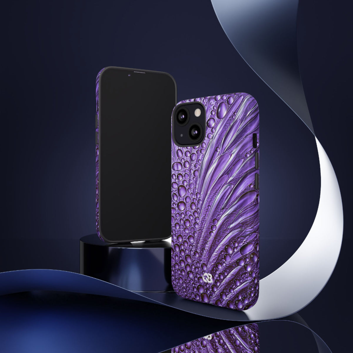Violet Liquid Gel · Tough Phone Case for iPhone · Purple