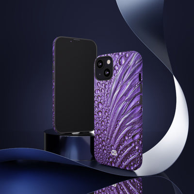 Violet Liquid Gel · Tough Phone Case for iPhone · Purple