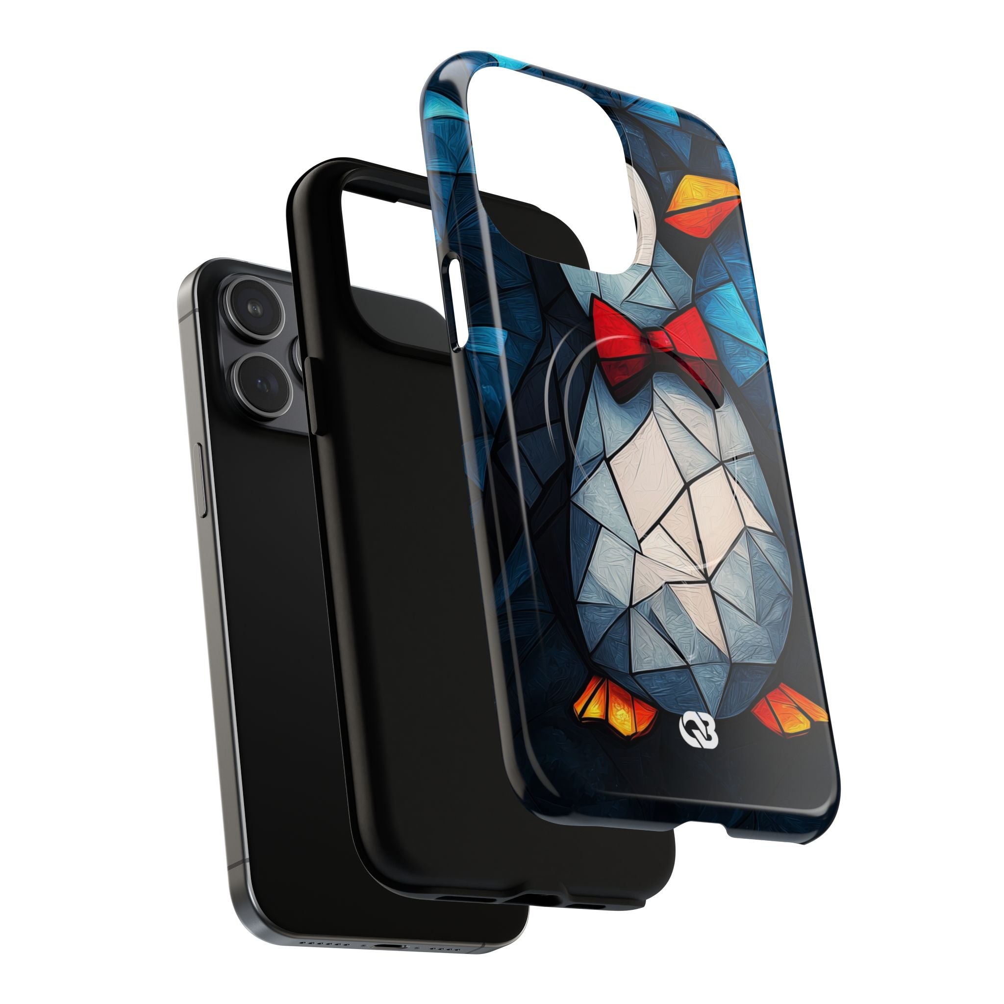 Mosaic Bowtie Penguin · Tough+ Phone Case for iPhone · Magsafe