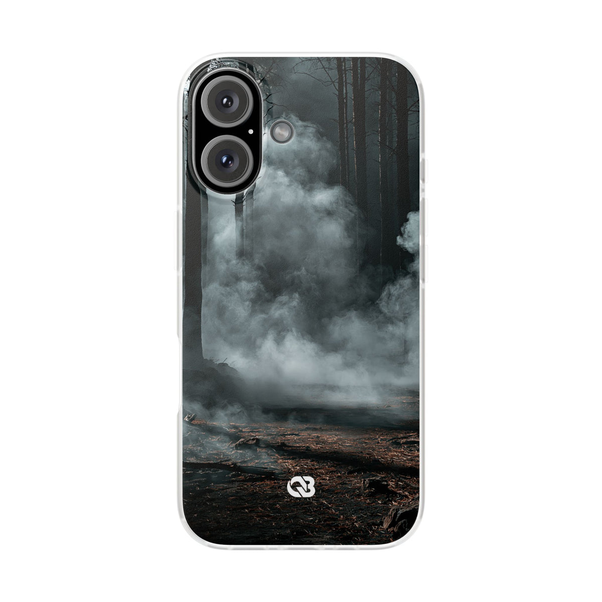 Shadowed Pine Mist · Lite Phone Case for iPhone ·  Black