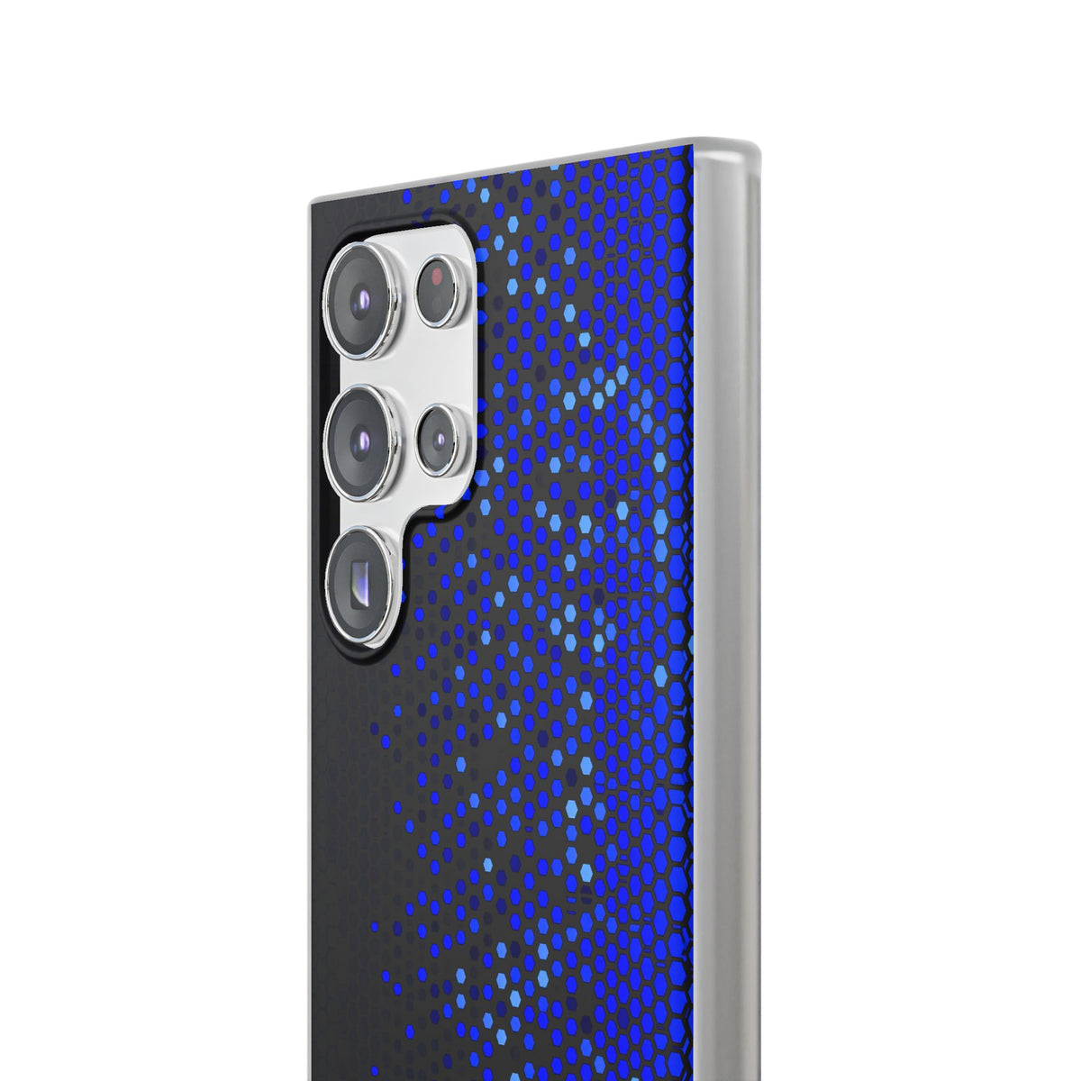 Cobalt Hex Dispersion · Lite Phone Case for Samsung · Blue