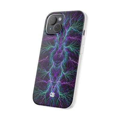 Electric Plasma Arbor · Lite Phone Case for iPhone ·  Purple