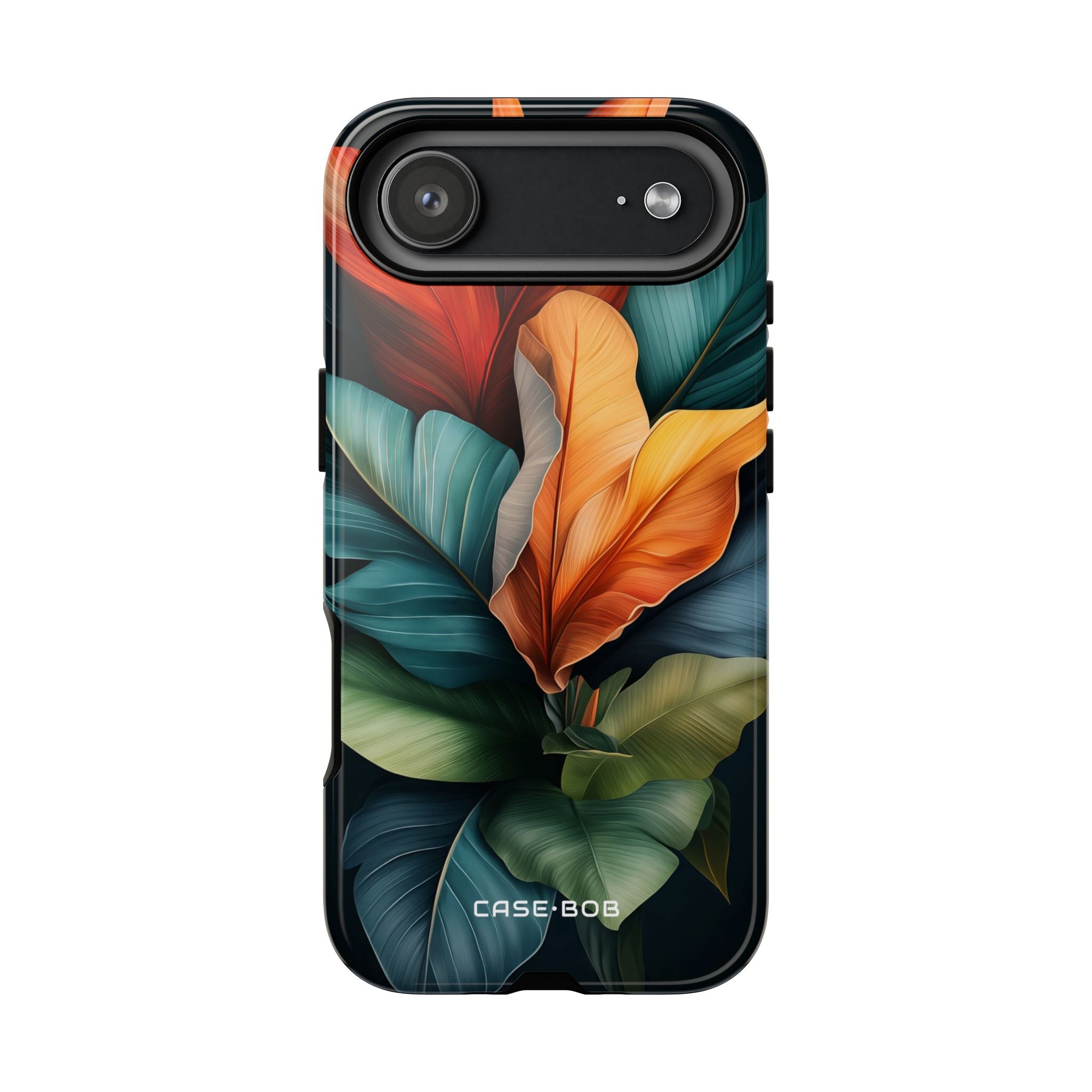 Tropical Leafburst iPhone 17 Air Case - Tough - CASE•BOB