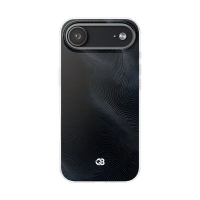 Black Lite Phone Case for iPhone - Obsidian Ridge Flux