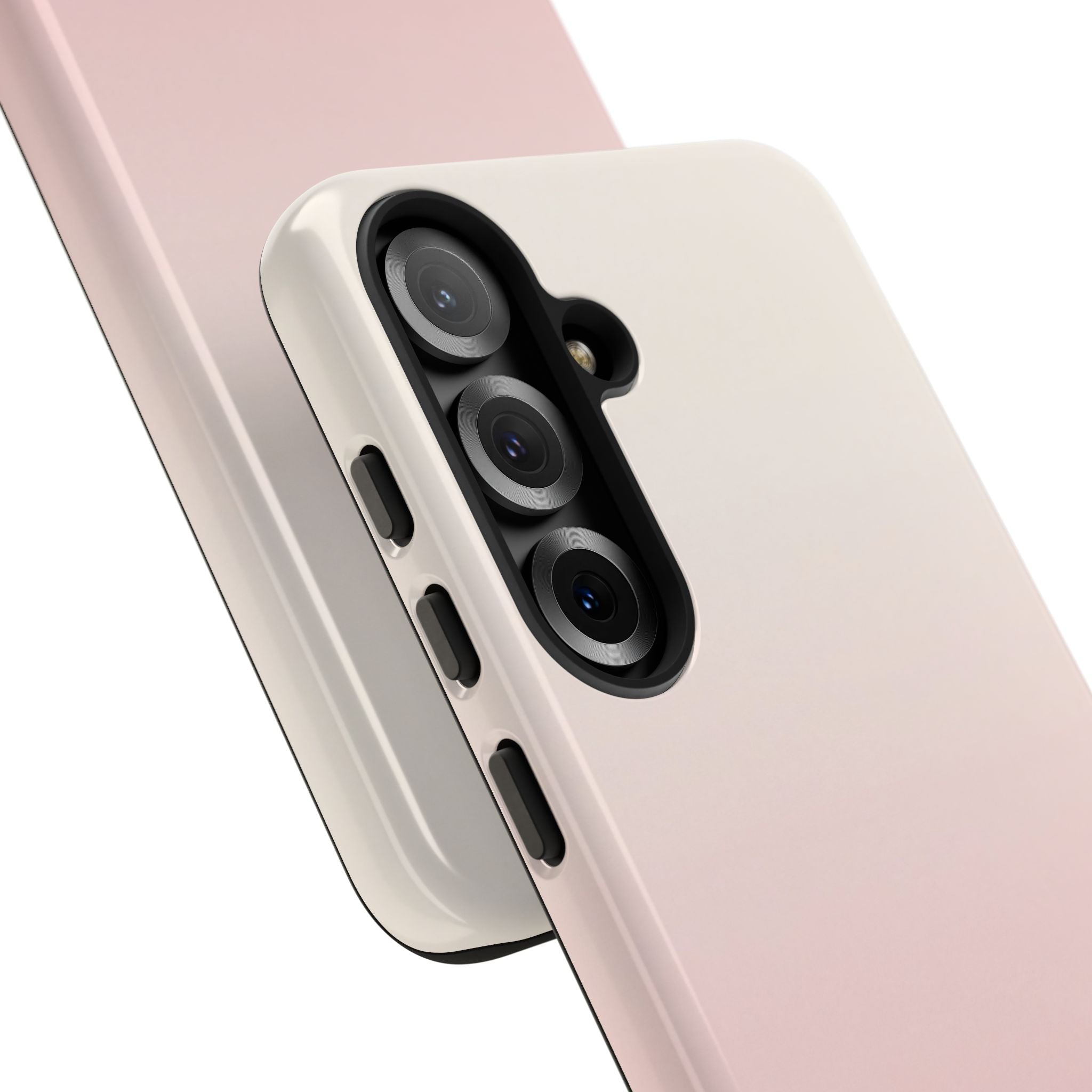 Pink Tough Phone Case for Samsung - Frosted Blush Horizon