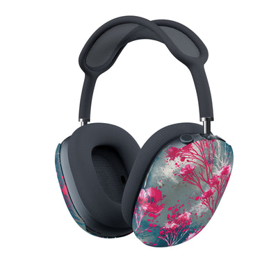 Cyber Blossom · Hard Case for AirPods Max · Teal