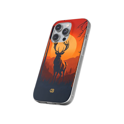 Amber Ridge Stag · Soft Phone Case for iPhone