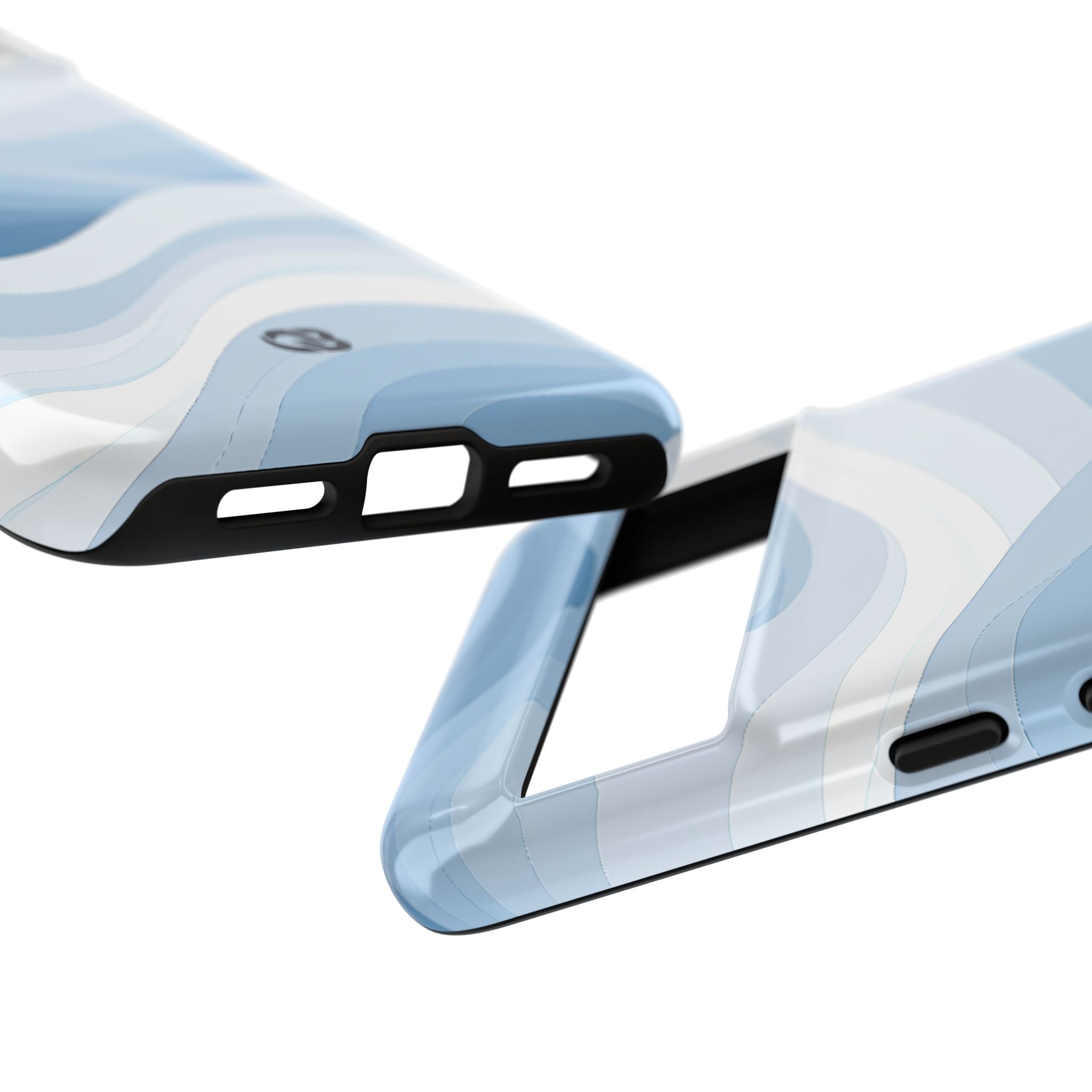 Blue Tough Phone Case for Google Pixel - Glacial Indigo Flow