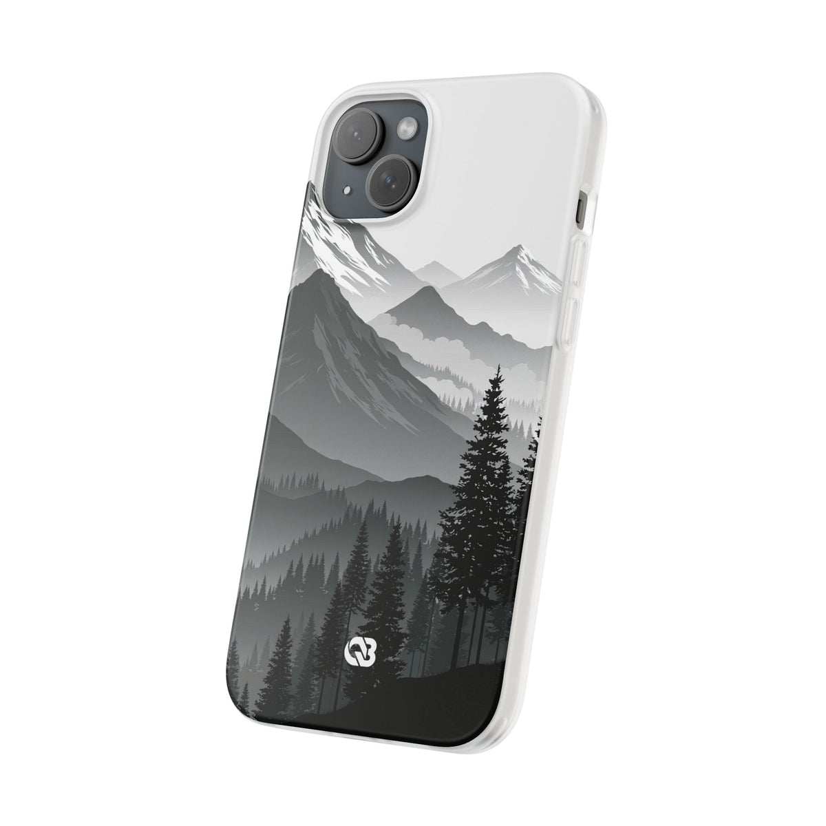 Alpine Horizon · Lite Phone Case for iPhone ·  Black