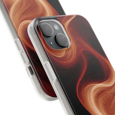 Solar Ember Flow · Lite Phone Case for iPhone ·  Orange