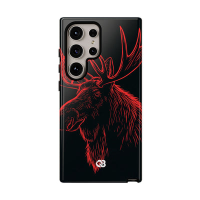 Nordic Elk · Tough Phone Case for Samsung · Black
