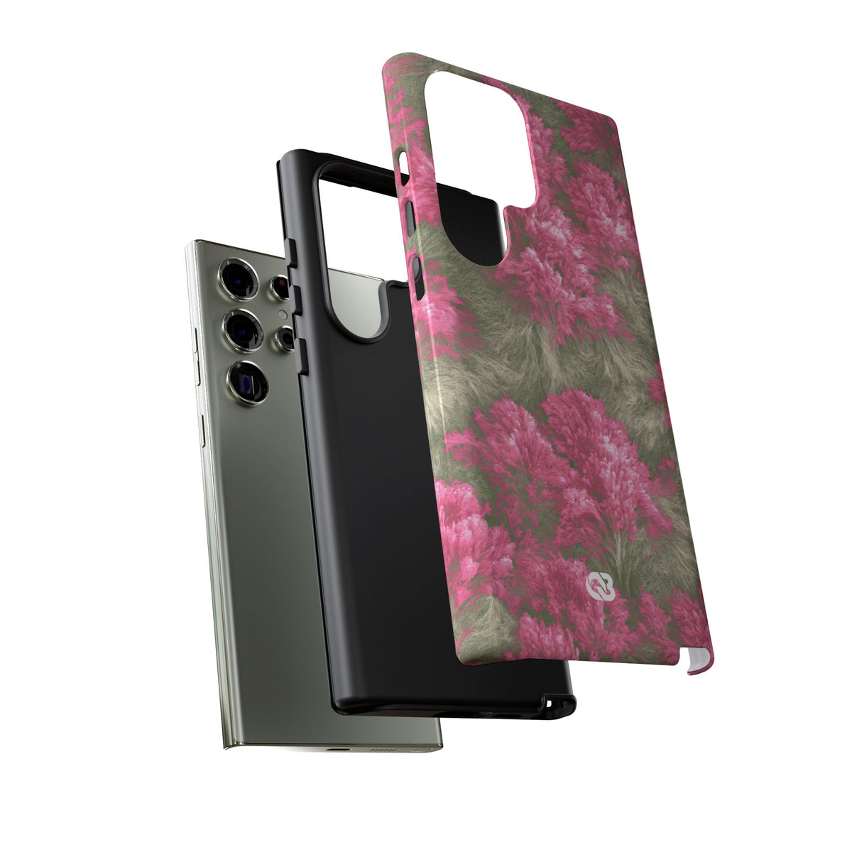 Digital Blossom · Tough Phone Case for Samsung · Pink