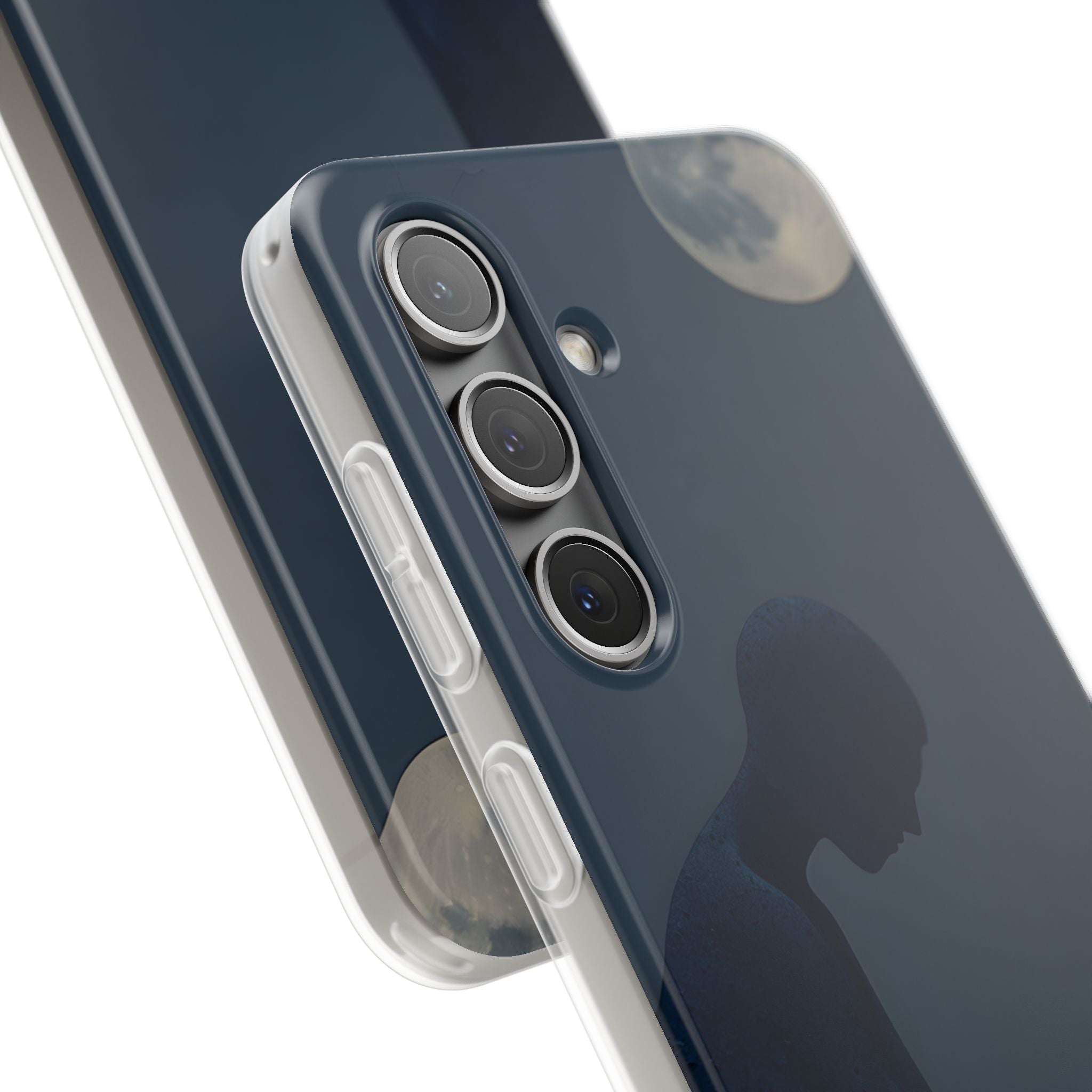 Mondbeschienene Kontemplation Samsung S24 Case - Soft