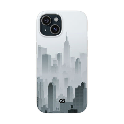 Grey Lite Phone Case for iPhone - Steel Mist Skyline